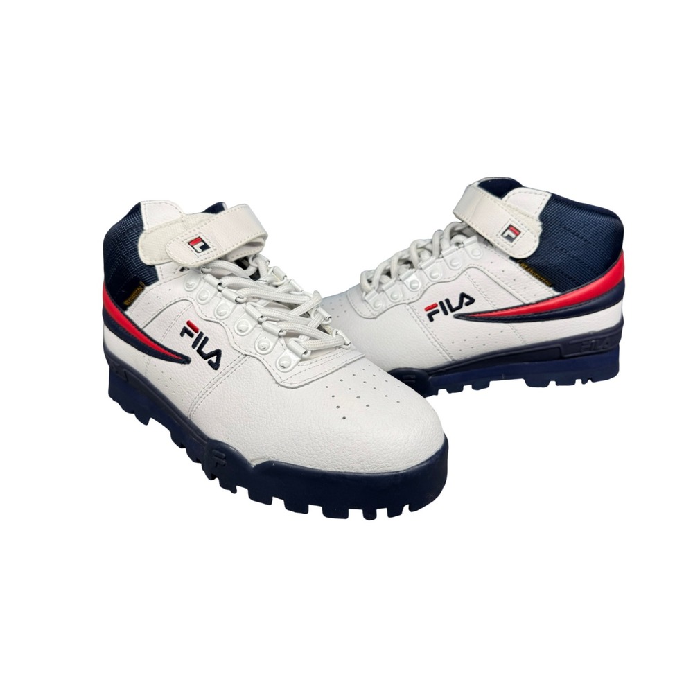 Fila Women White Navy Red Waterproof Hiking Boots Size Unknown - Picture 3 of 7